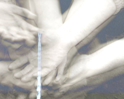 Video Still from L'Eauest Point, made with Nameless youth group and media artist Jackie Calderwood and Wiltshire Wildlife Trust, funded by Sustain the Plain